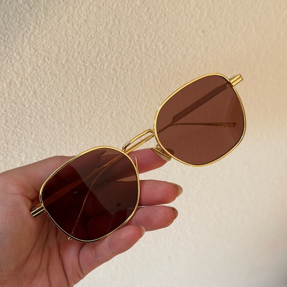 Bottega Veneta round metal sunglasses - Picture 7 of 9